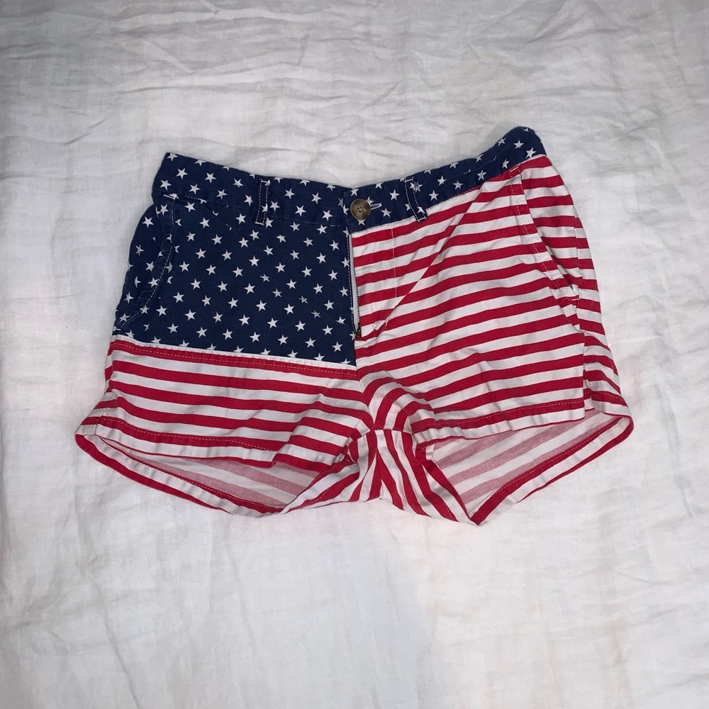 Chubbies Women’s American flag shorts